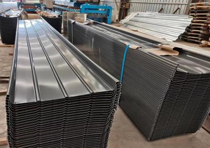 铸华 铝镁锰板铝卷65-430氟碳涂层直立锁边彩铝板3003/3004银灰铝板