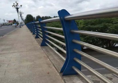 桥梁护栏现货 航拓 景观桥梁护栏 铝合金桥梁护栏定制