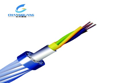各种型号长飞室外高压12芯oppc电力光缆架空线 金具定制生产厂家