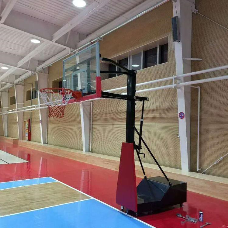 鑫森厂家定制 移动篮球架 手枪式篮球架 欢迎来电与我们交流