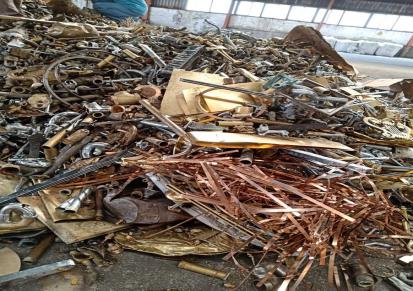 张家港废铜屑回收有专人打包 废铁铝材等工业废料收购加工