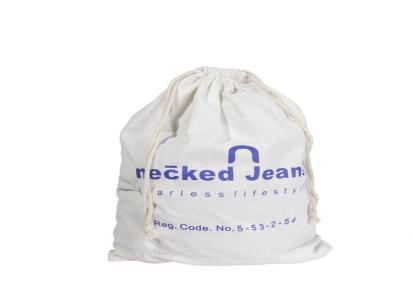 蓝图 绒布拉绳袋 旅行收纳束口袋可支持定制