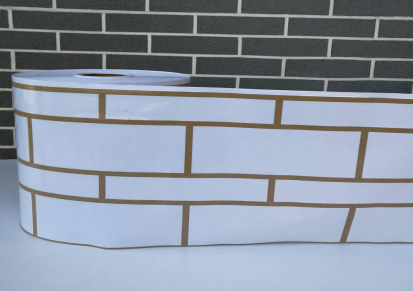 博帆 外墙真石漆仿砖胶带 用于房屋建筑特殊模具贴纸砖块定制