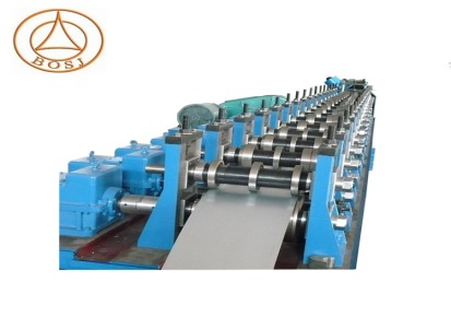 高科技建筑脚踏板成型生产线 焊接式脚手架钢跳板设备