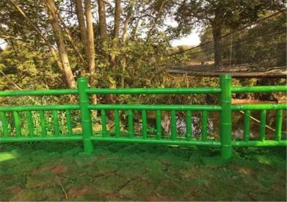 不锈钢竹节护栏景观仿竹护栏全瑞厂家
