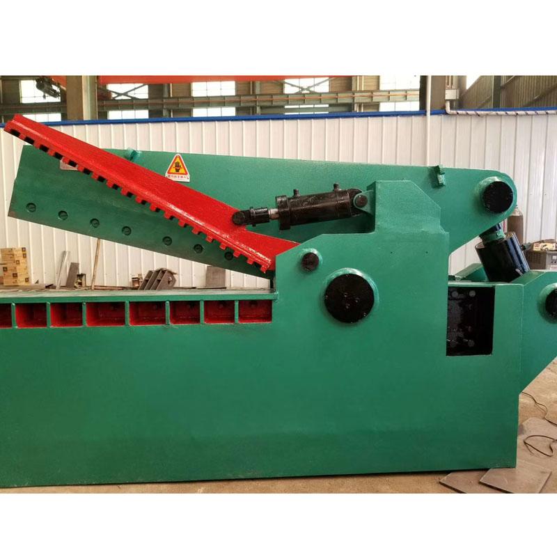欧伟金属鳄鱼剪切机 废钢筋废铁板鳄鱼剪定制