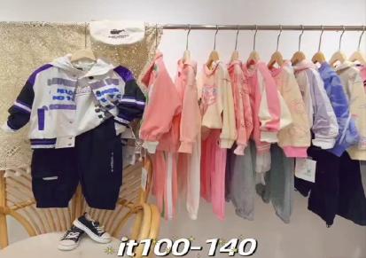 ixit中国春季时尚潮款儿童外套连衣裙卫衣 品牌折扣童装批发