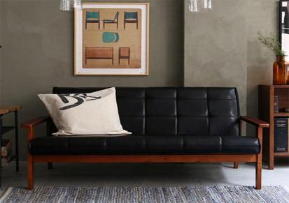 亦雅设计A1001S高档沙发轻奢沙发皮质家具加工定制厂家