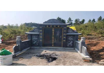 中国黑墓碑规格 墓碑加工 磊顺石材