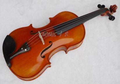 虎纹手工中提琴
