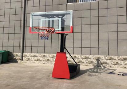 鑫森生产加工 手动液压篮球架 凹箱篮球架 欢迎来电与我们交流