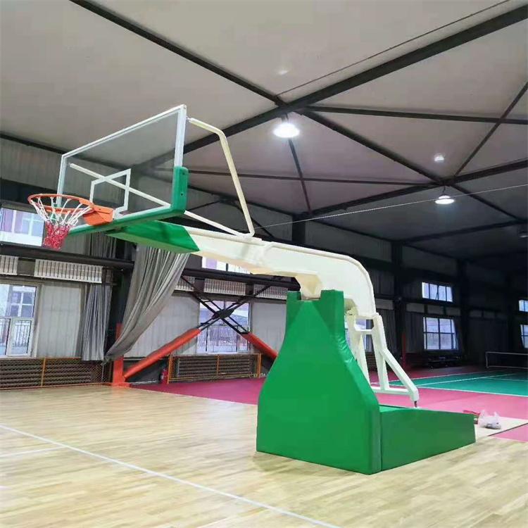 安徽 地埋式篮球架 手动液压篮球架 规格多样批发定制沧海体育设施