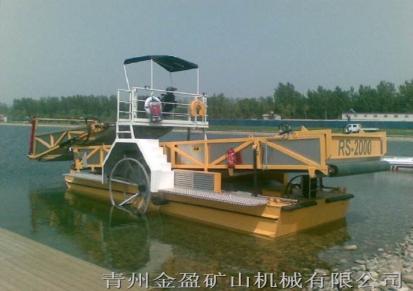 金盈水面环卫船 河面垃圾处理船自动化设计