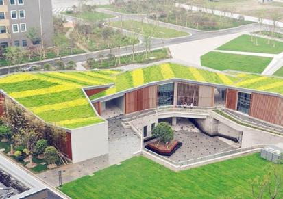 专业屋顶绿化公司 全国屋顶绿化报价 设计施工养护 海纳迩