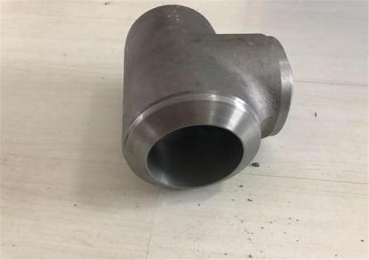 304不锈钢大口径对焊平焊碳钢三通 益春货源支持定制