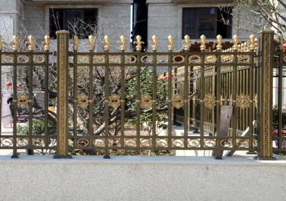 别墅围栏阳台栏杆铝艺护栏户外花园围墙铝合金防护栏庭院小区栅栏新品支持定制