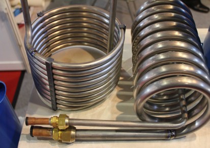 钛盘管用做钛换热钛冷凝管GR2