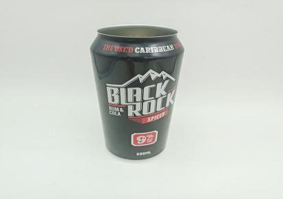黑色印刷罐 白底涂罐 数码打印罐 小批量铝罐可发货