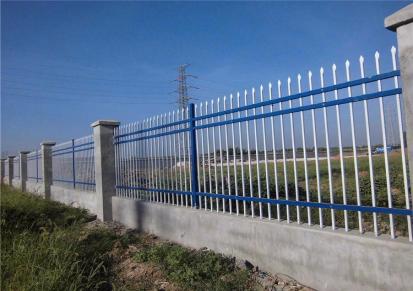 飒途 园林绿化围墙锌钢护栏 方钢围栏 支持定制