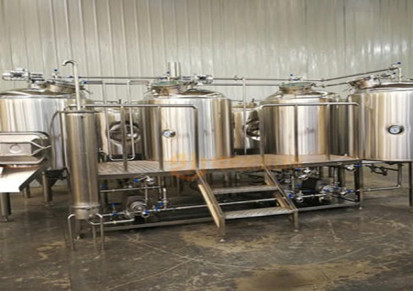 济南中酿2000L小型啤酒厂设备 可酿制各种主流精酿啤酒 生产效率高节能易操作