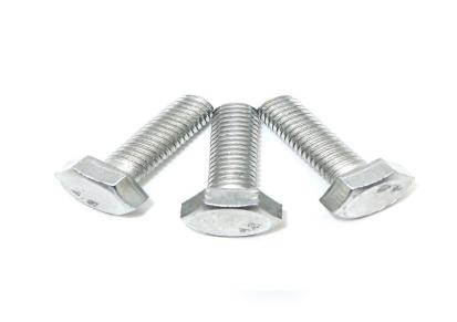 聚盛银 生产供应国标镀锌外六角螺栓 热镀锌螺丝