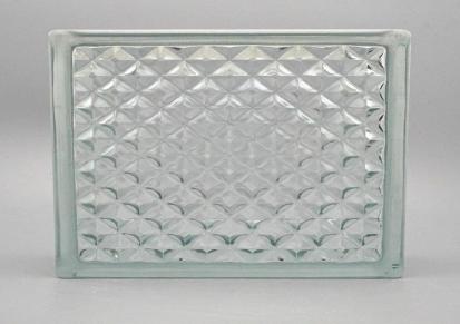 尚信 成都玻璃砖 马赛克纹玻璃砖生产安装销售