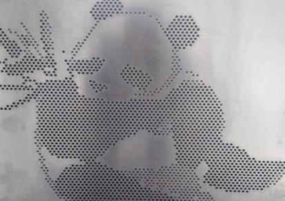 侨兴艺术造型冲孔板 山水图案穿孔铝单板 人物风景铝板 2.0mm氟碳漆喷涂