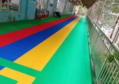 华力定制幼儿园活动室悬浮地板