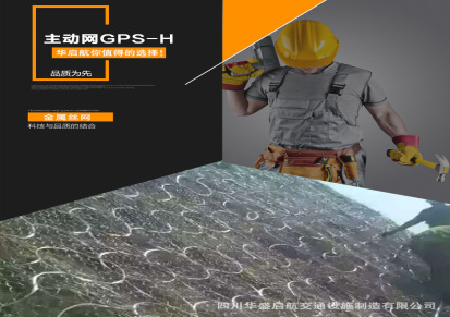 厂家直销批发 主动防护网GPS-H 优质金属丝网边坡防护网 量大从优