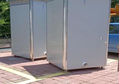 定做移动 公园小区智能公共厕所 市政简易双人两蹲位移动厕所