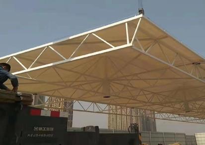 中七建设膜结构雨篷材料安装公司