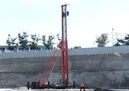 涌泉水钻套管跟进80米双管高压旋喷钻机 各种钻孔工程施工
