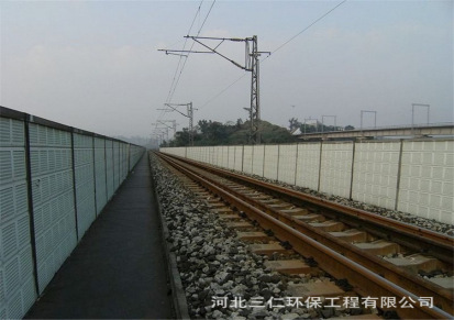 江苏铁路声屏障优质生产销售厂家 高铁两侧消音蔽 隔音墙施工安装