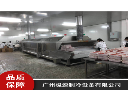 广州极速JSSD液氮速冻生产线尚志市鱼虾蟹液氮速冻生产线生产厂家