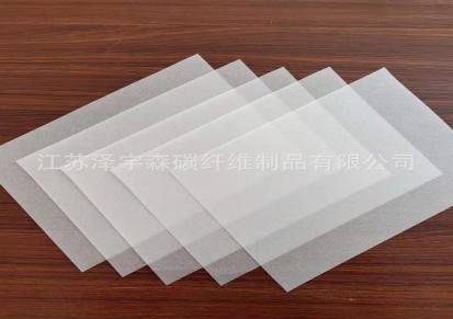 泽宇森20g白色聚酯表面毡无纺布耐腐蚀玻璃钢用聚酯纤维毡