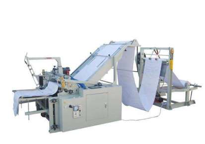 万械机械 850宽编织袋切缝印加工