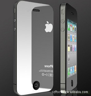 iphone4贴膜 4s镜子膜 苹果保护膜 iphone手机贴膜 手机膜批发