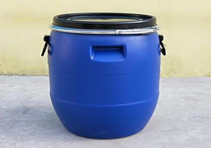 厂家直销50升法兰塑料桶50公斤抱箍桶化工桶