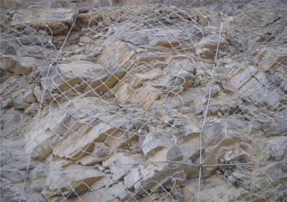自然灾害防护网 主动拦石防护网 护山钢丝绳网 现货生产