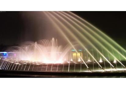 矗华小区景观喷泉灯光激光效果设计安装多年搭建经验一站式服务