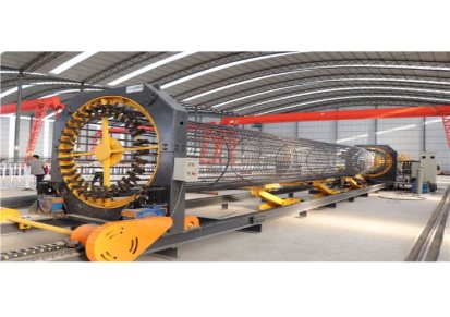 大型钢筋笼成型机使用说明 中济鲁源 大型钢筋笼成型机厂商