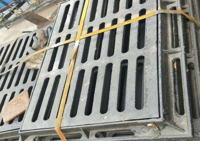铸铁盖板 排水沟水篦子 车库排水井盖 市政雨水篦子 小区方形地沟盖板 超涵机械