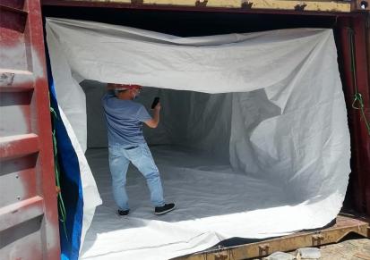 驼王海运20呎40OT银色保温 内胆隔热内衬铝箔气泡膜立体柜防潮