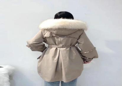 2020女士羽绒服批发 派克服认准大山羽绒服品牌 广州女装批发市场