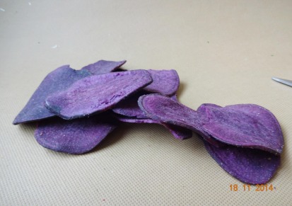 紫薯脆片 1.4kg*5袋  厂家直销 微商休闲零食批发代理果蔬脆片