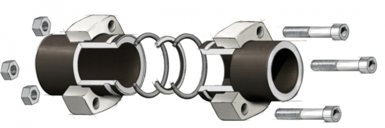 Butz巴茨钢管旋压扩口机，钢管扩口机，非焊接法兰扩口机
