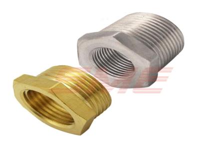 SME 供应黄铜六角异径内外补芯不锈钢304/316变径内外螺异径螺纹连接
