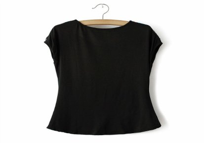 2014夏季女装欧美同款高品质印花蕾丝拼接修身显瘦黑色无袖T恤