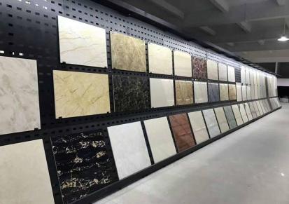 广亿瓷砖展示架800600地砖挂板 立式大理石木地板样品架子厂家直营
