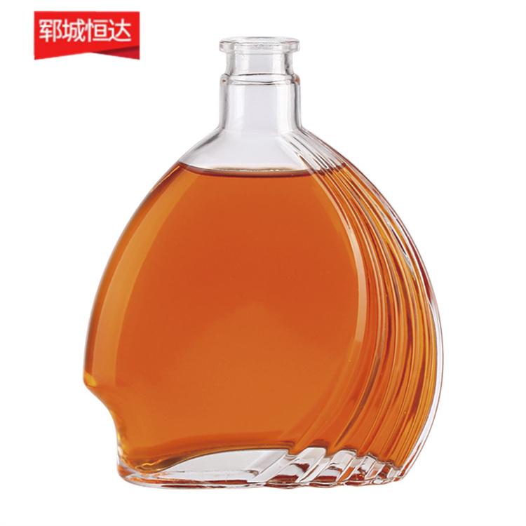 恒达玻璃烤花玻璃瓶专业设计安全材质质感柔和
